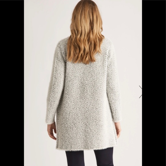 MONO FLUFFY KNIT LONG CARDI size L from - Picture 2 of 8
